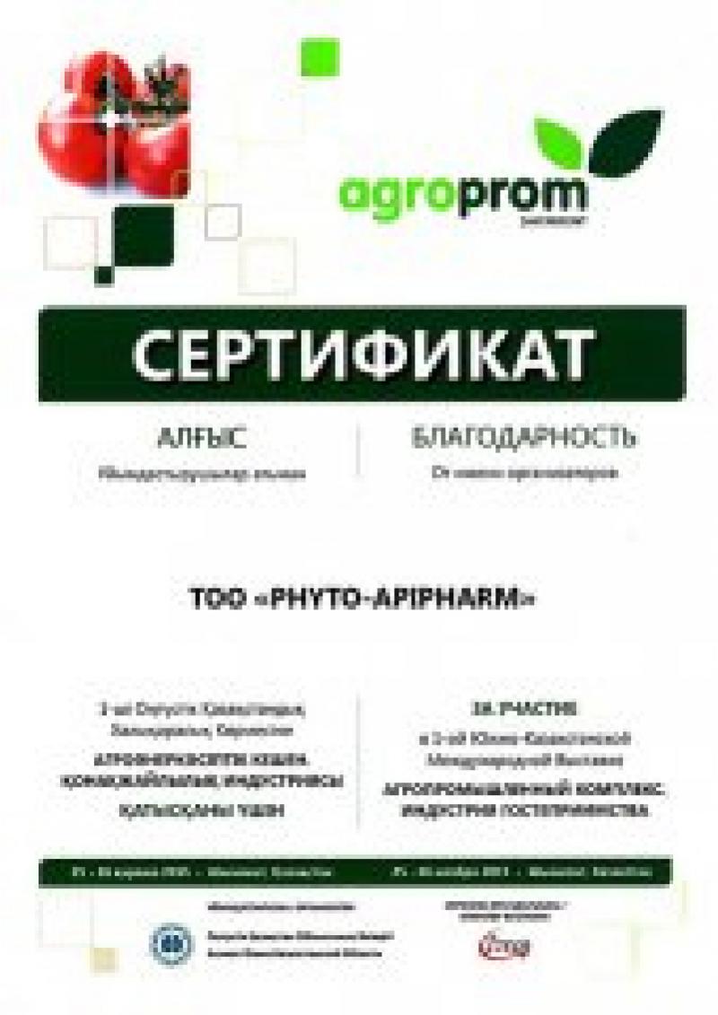 Сертификат 6 Сертификат 6